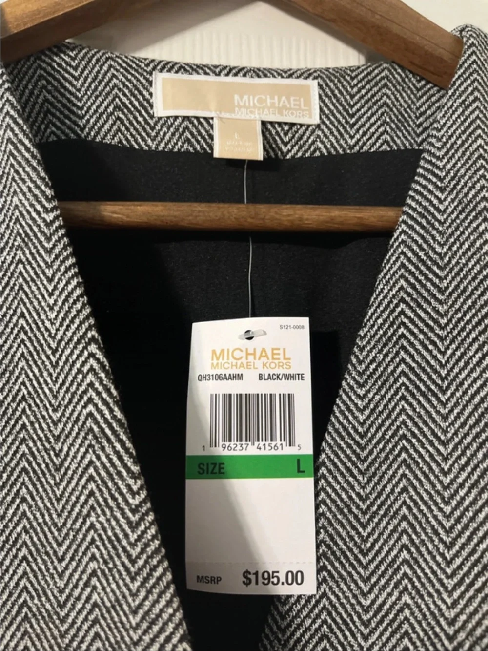 Michael Kors $195 New With Tags Blazer. Size L